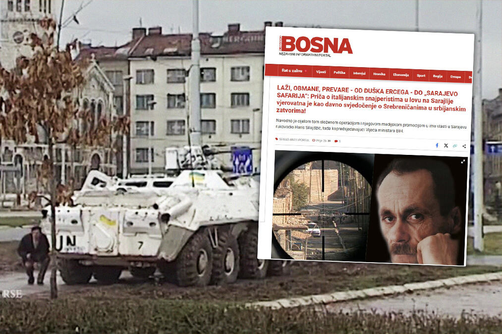 LAŽI O 'SARAJEVO SAFARIJU' POTPUNO RAZMONTIRANE! Senad Avdić za "Slobodnu Bosnu" o prevarama koje su stigle i do SB UN, sve dok lažni svedok nije UKRAO NOVČANIK