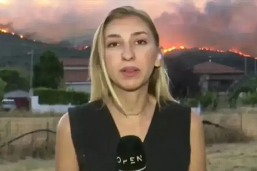 MARIJA SE SMEJALA U PROGRAMU DOK BUKTE POŽARI Usledila lavina komentara na mrežama, a evo kakva je bila reakcija vatrogasaca (VIDEO)