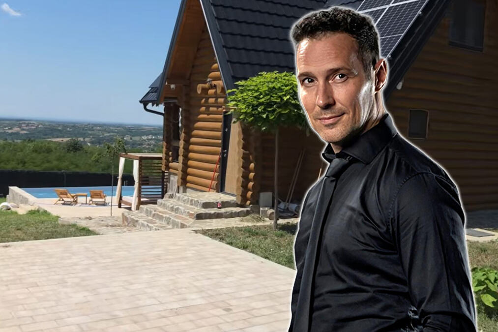 NENAD BLIZANAC POKAZAO SVOJE PARČE RAJA NA KOSMAJU: Drvena kuća, bazen i pogled od milion dolara! Pevač ima i novo zanimanje, evo o čemu je reč