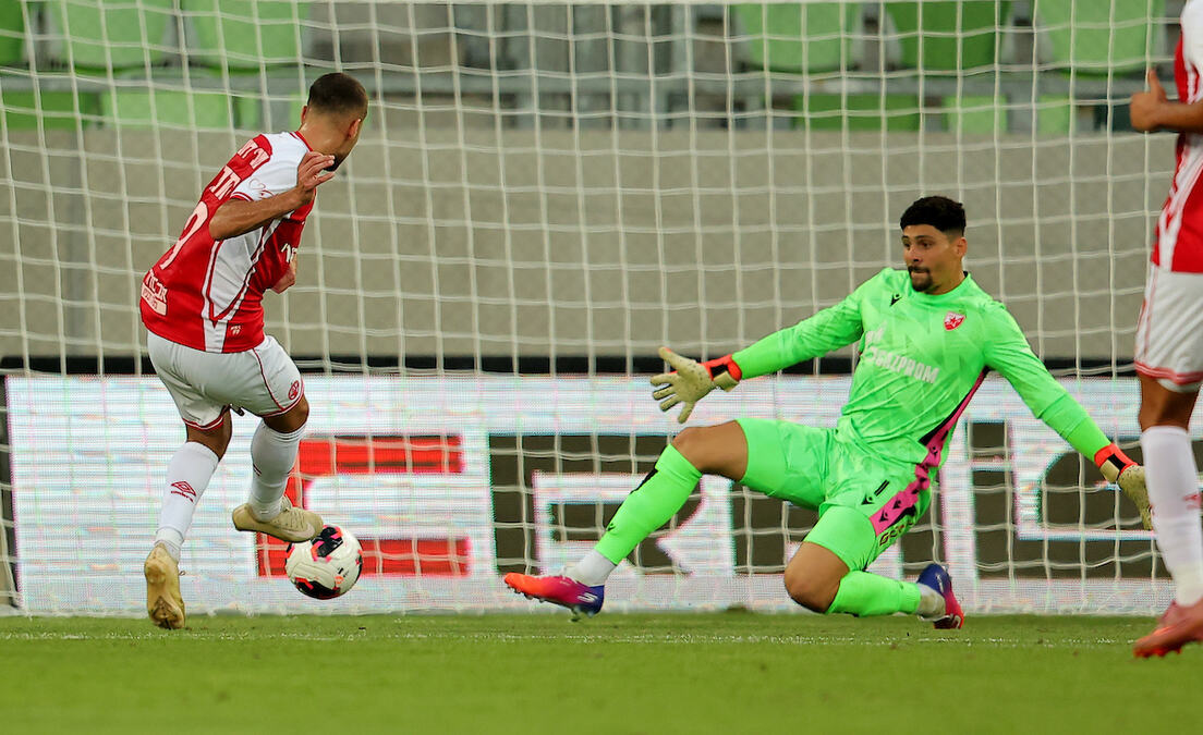 OVAKO JE CRVENA ZVEZDA POKLONILA GOL HAPOELU: Veliki kiks Lukasena i Mateusa