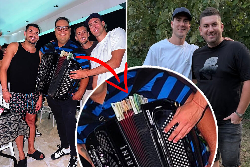 DUŠAN VLAHOVIĆ NA KOSMAJU KITIO EVRIMA MUZIČARE! Fudbaler odmor provodi u Srbiji, a od Vanje ni traga, ni glasa - Evo s kim je bio društvu, oni su ga odali FOTO