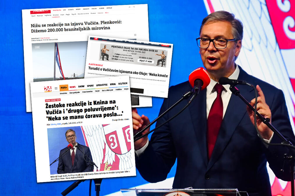 USTAŠKA HISTERIJA ZBOG VUČIĆEVOG GOVORA U MRKONJIĆ GRADU! Istorijski govor predsednika Srbije o "Oluji" razbio HR propagandu - rekao istinu OLUJA JE BILA ZLOČIN