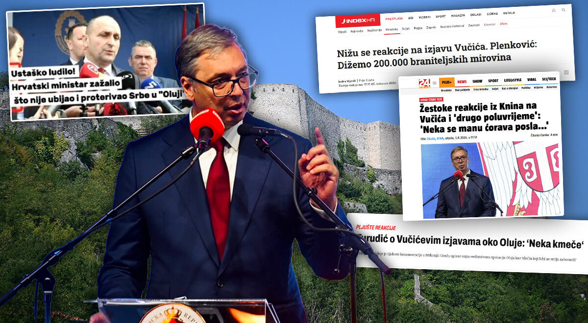 HRONOLOGIJA KOMPLEKSA Ustaštvo je kao sifilis-opstaje gde mu je plodno tlo. Kako je Vučić Hrvatima sasuo dijagnozu i tok bolesti.A na njima je DA SE LEČE ILI NE