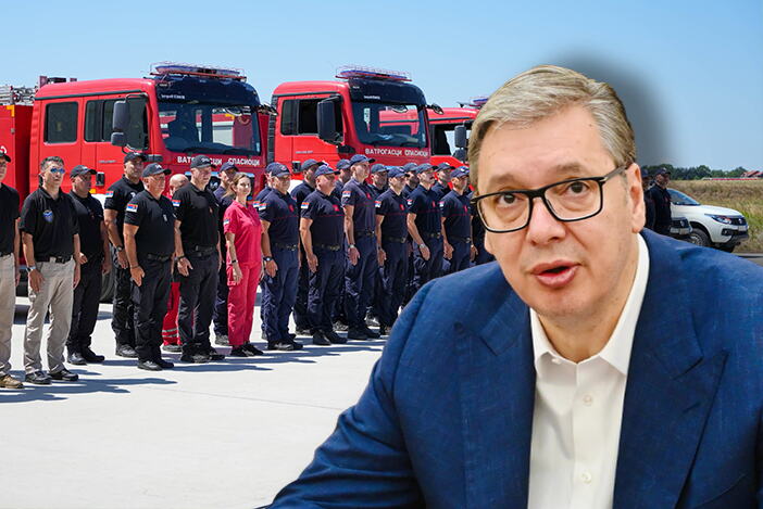 VUČIĆ DOČEKUJE HEROJE IZ ŠPANIJE! Vatrogasci i pripadnici MUP-a vraćaju se posle višednevne borbe sa razornim požarima