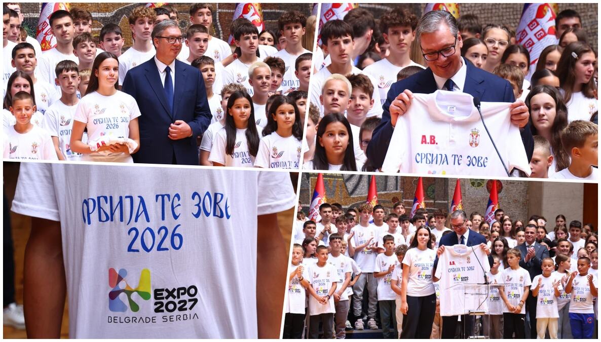 BEOGRAD OKUPIO MLADE IZ CELOG SVETA! Vučić poručio učesnicima kampa "Srbija te zove": Nigde vas niko neće toliko voleti kao što vas volimo mi ovde!