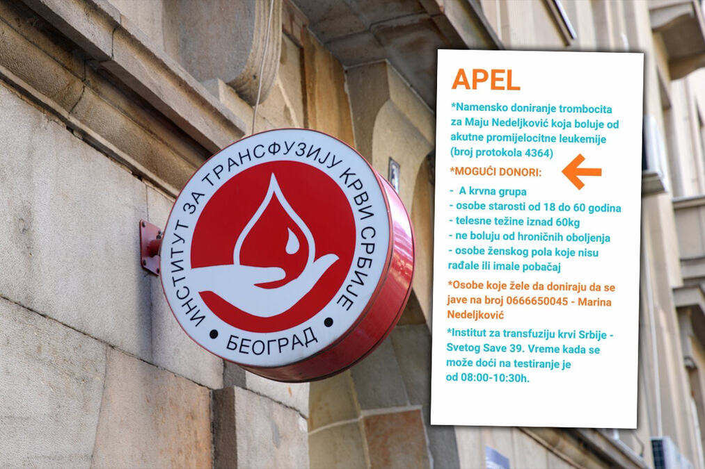 Možda baš vi spasite život našoj sugrađanki! Maja se bori sa leukemijom, a samo ove grupe ljudi mogu da joj pomognu: Vaše malo je njoj mnogo!