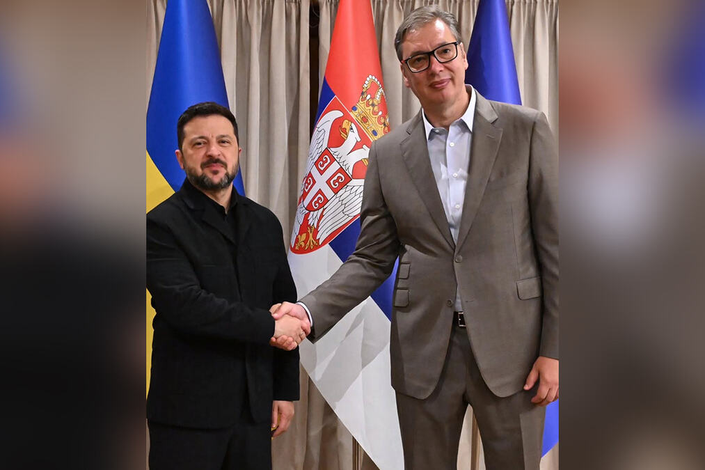 OGLASIO SE ZELENSKI IZ BEOGRADA Najavio važan razgovor sa Vučićem, pa poručio: Ukrajina je spremna da radi na obostranu korist i na osnovu međusobnog poštovanja