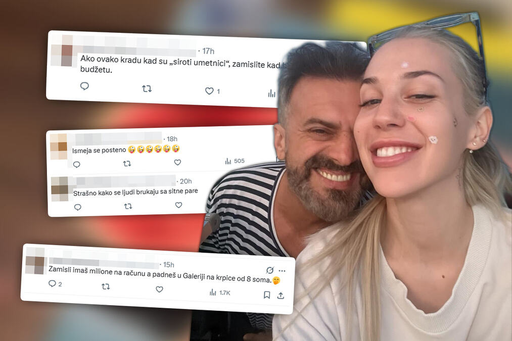 "NA RAČUNU IMAŠ MILIONE, A PADNEŠ ZA 8.000 DINARA" Domaća javnost ne štedi Sergeja i njegovu ženu nakon pokušaja krađe: Opet ga je tukla!