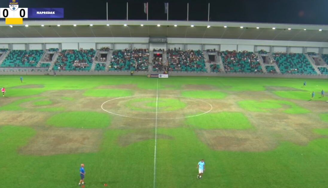 NESTVARNA SLIKA: Pa šta se ovo desilo sa novima stadionom u Zaječaru? 