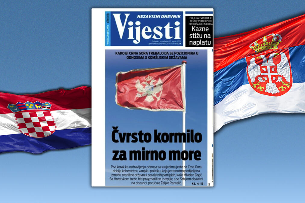 SA HRVATSKOM PRAGMATIČNO, SA SRBIJOM - NA DISTANCI! Crnogorski mediji nastavljaju antisrspsku histeriju, objavljena strategija VANJSKIH POSLOVA