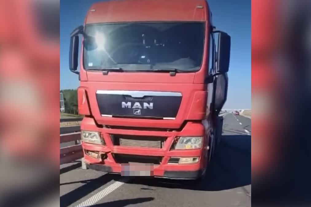 SNIMAK KAMIONA U KONTRASMERU UZNEMIRIO SRBIJU, USLEDIO OBRT! Vozač nije kriv, postupio po pravilima - otkriveno šta se zapravo dogodilo (VIDEO)