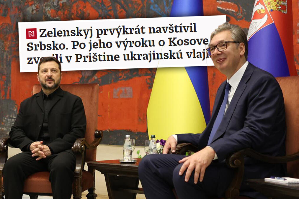 "REZULTAT VIŠEGODIŠNJE SARADNJE" Slovački mediji o poseti Zelenskog Beogradu: Ukrajinski predsednik poručio da je KiM deo Srbije - Albanci negodovali!