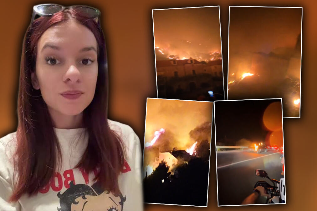 „GORELO JE ODMAH PORED KUĆE, UZELA SAM SINA I BEŽI!“ Jeziva ispovest influenserke: Vatra gutala nebo i zemlju - dramatični snimci evakuacije (VIDEO)