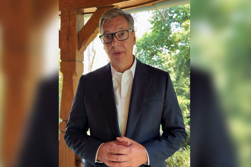 "UPRAVO SAM UPUTIO PISMO RUTEU" Predsednik Vučić pisao generalnom sekretaru NATO, traži da Kfor zaustavi progon i teror nad Srbima na KiM (VIDEO)