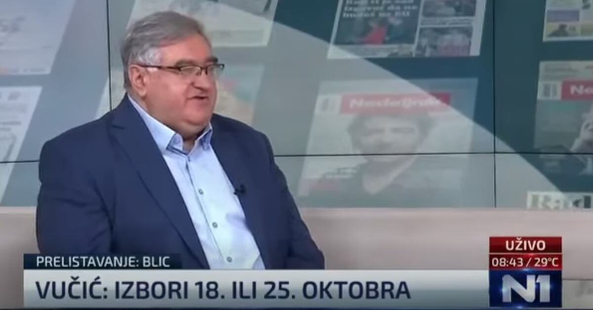 "BLOKADERE ŠOKIRANI IZBORIMA KAO SNEGOM U JANUARU": Vukadinović: Ni opozicija, ni tzv. studenti NEMAJU LISTU I NISU SPREMNI za izlazak na birališta