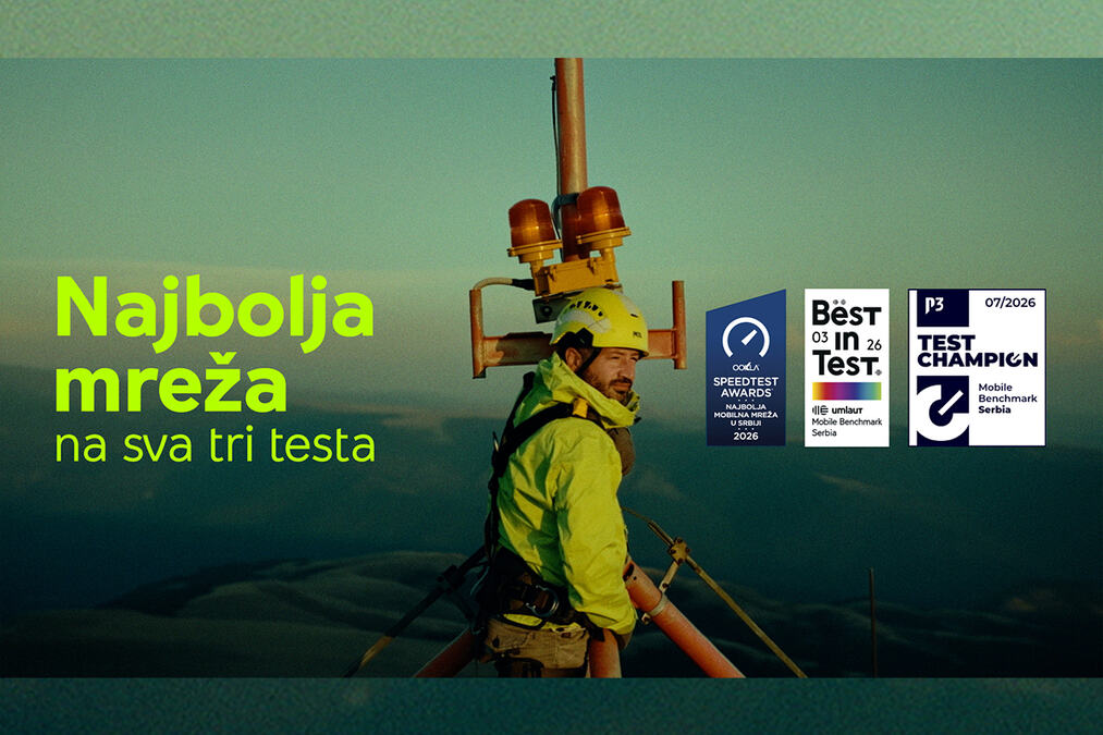 Yettel mreža - najbolja mobilna mreža u Srbiji na sva tri međunarodna testa