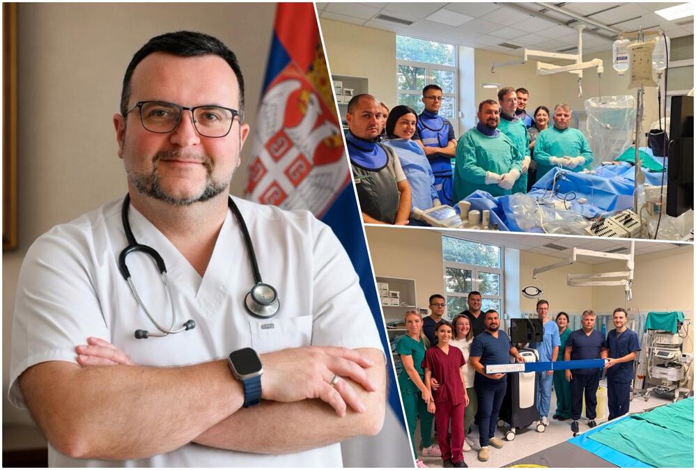 Istorijski dan za UKC Niš! Dr Lazarević: Srce pacijenta više ne mora da čeka, najsavremenija terapija stigla u Niš