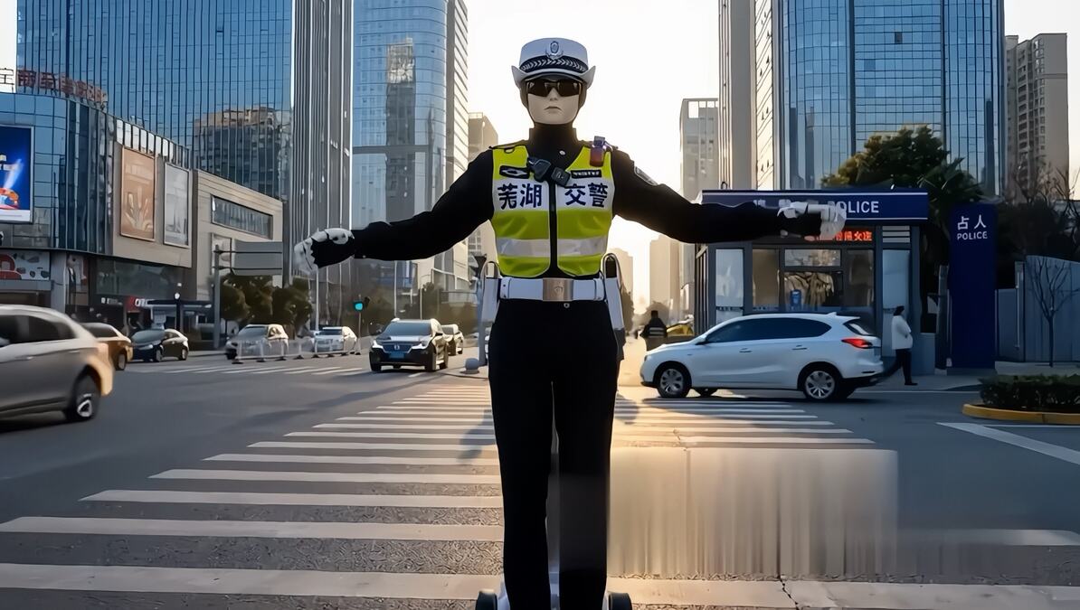 Ne pišu kazne i ne hapse, ali sve vide: Kineski robokapi patroliraju ulicama (VIDEO)