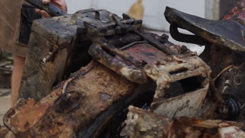 DUNAV OTKRIO STROGO ČUVANU MRAČNU TAJNU Prolaznici među stenama ugledali prizor od kog se ledi krv u žilama: Isplivala jeziva uspomena (VIDEO)