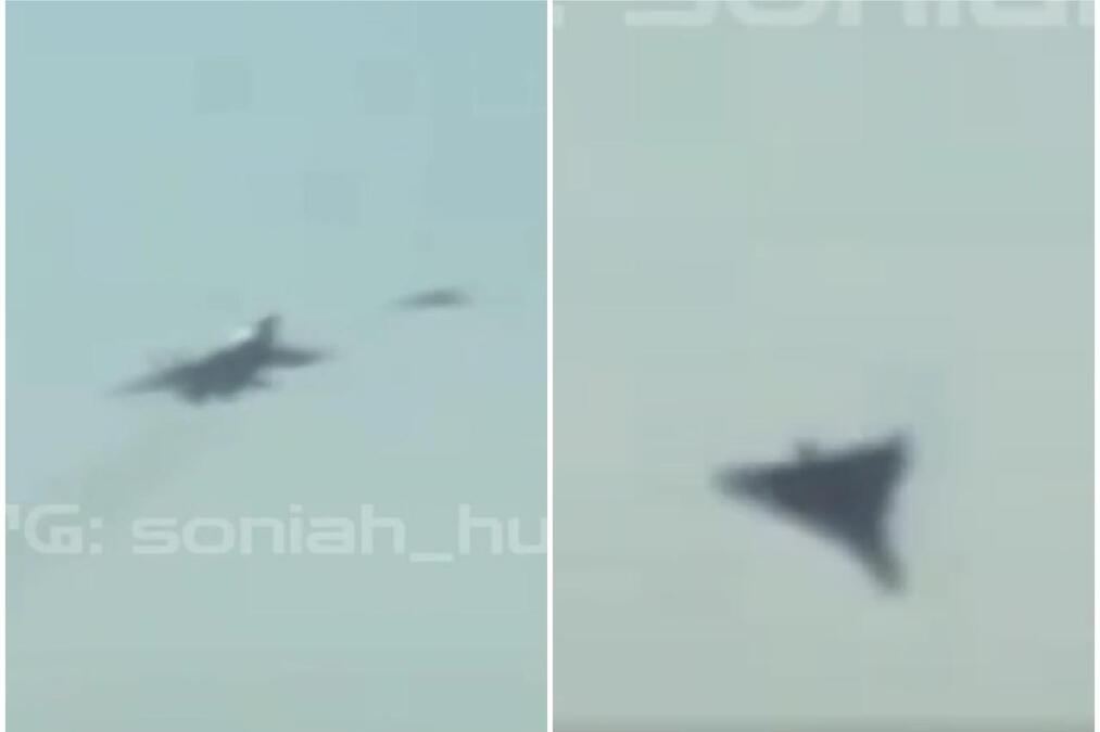 "POLJUBAC SMRTI" Pogledajte kako je MiG-29 srušio ruski Šahed bez ispaljenog metka (VIDEO)
