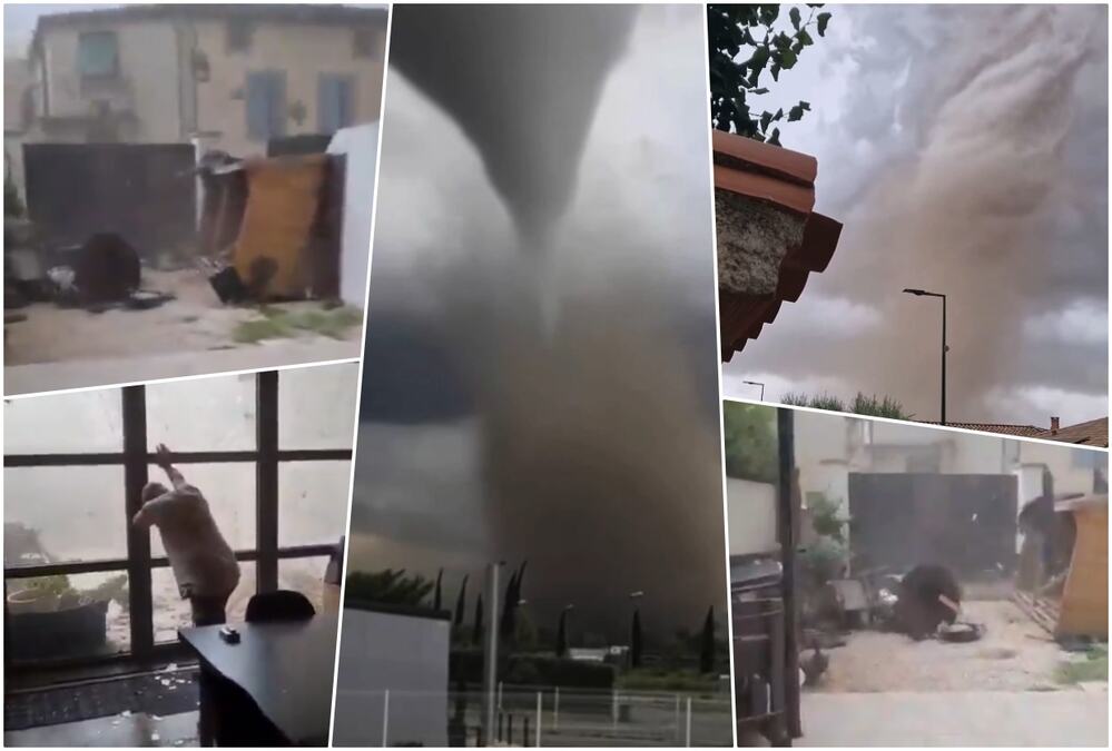 TORNADO OPUSTOŠIO SELO, NA TRUDNICU SE SRUŠILA KUĆA! Stravična oluja protutnjala Francuskom, povređeno desetine ljudi, snimci su JEZIVI (VIDEO)