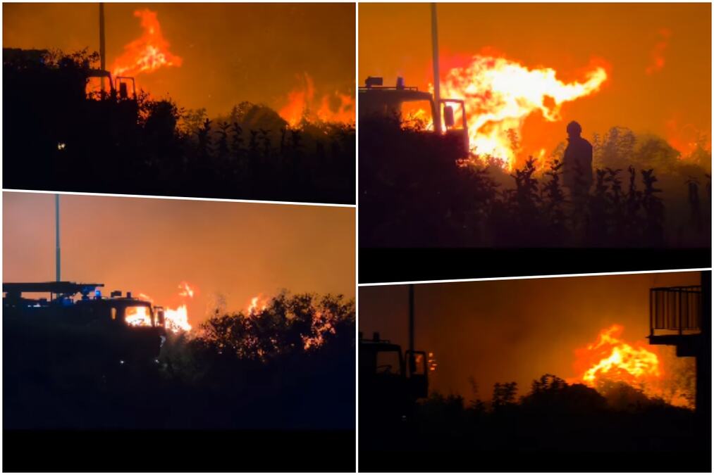POŽAR GUTA BRAČ! 140 vatrogasaca celu noć vodilo bitku s vatrenom stihijom, stigla i četiri kanadera