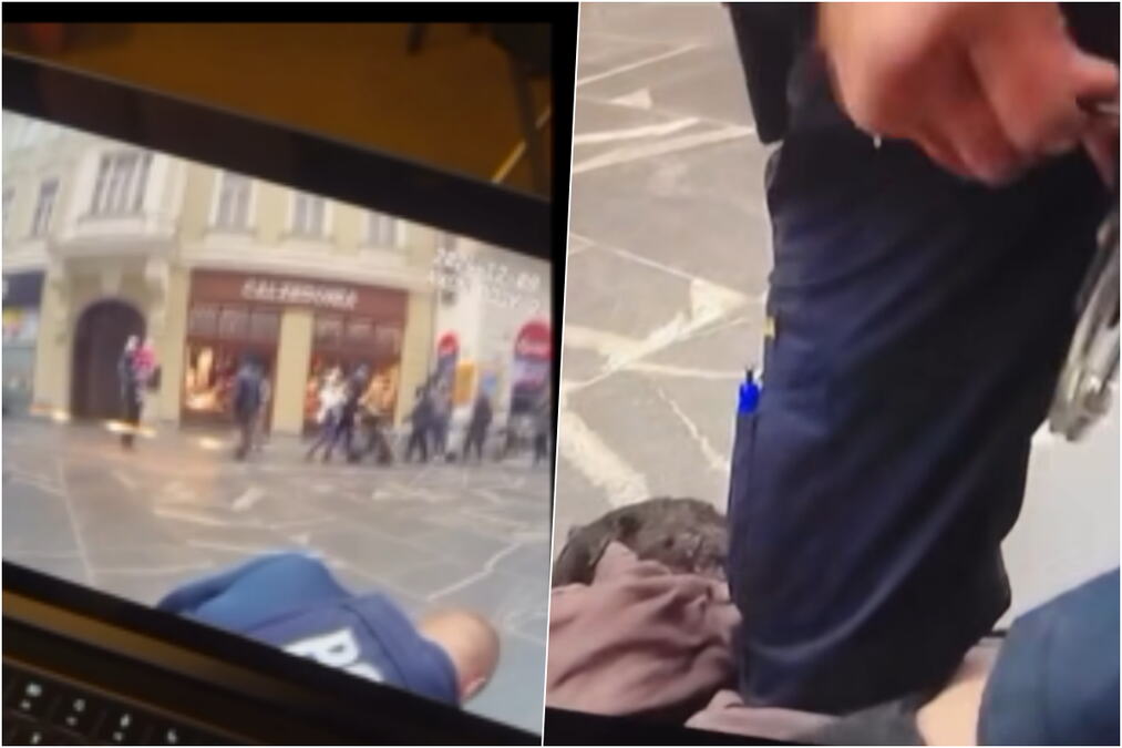 (UZNEMIRUJUĆE) SNIMAK POLICIJSKE BRUTALNOSTI U LJUBLJANI! Službenik DAVIO Armina (37), tri dana kasnije PREMINUO: "Umreću, molim vas, ne mogu da dišem" (VIDEO)