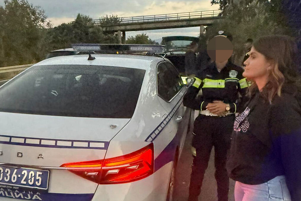 Blokaderka uhapšena kod Leskovca: marihuanu krila u donjem vešu