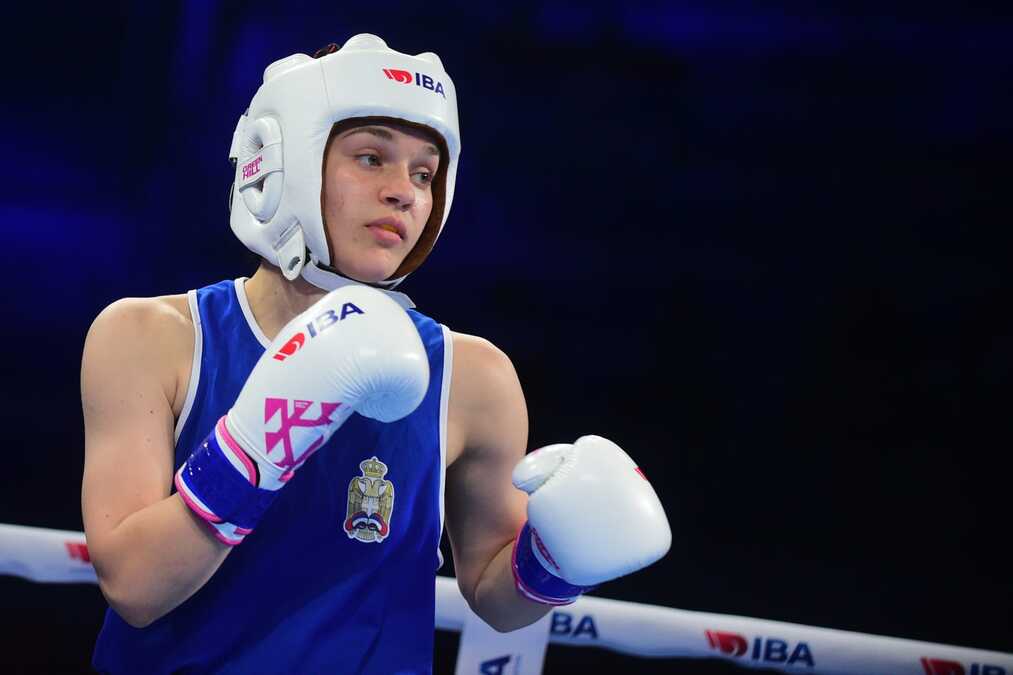 Kristina Kuluhova u finalu Evropskog prvenstva u boksu