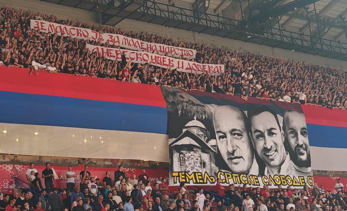 Zvezda ispustila pobedu, Delije posvetile koreografiju stradalima
