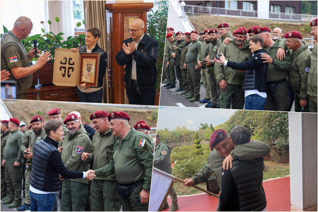 BRNABIĆEVA SA VETERANIMA NA AVALI: "Zahvalila sam im na svoj pomoći i svemu što su uradili za Srbiju. To su ljudi koje niko od nas NE SME I NEĆE DA ZABORAVI"!