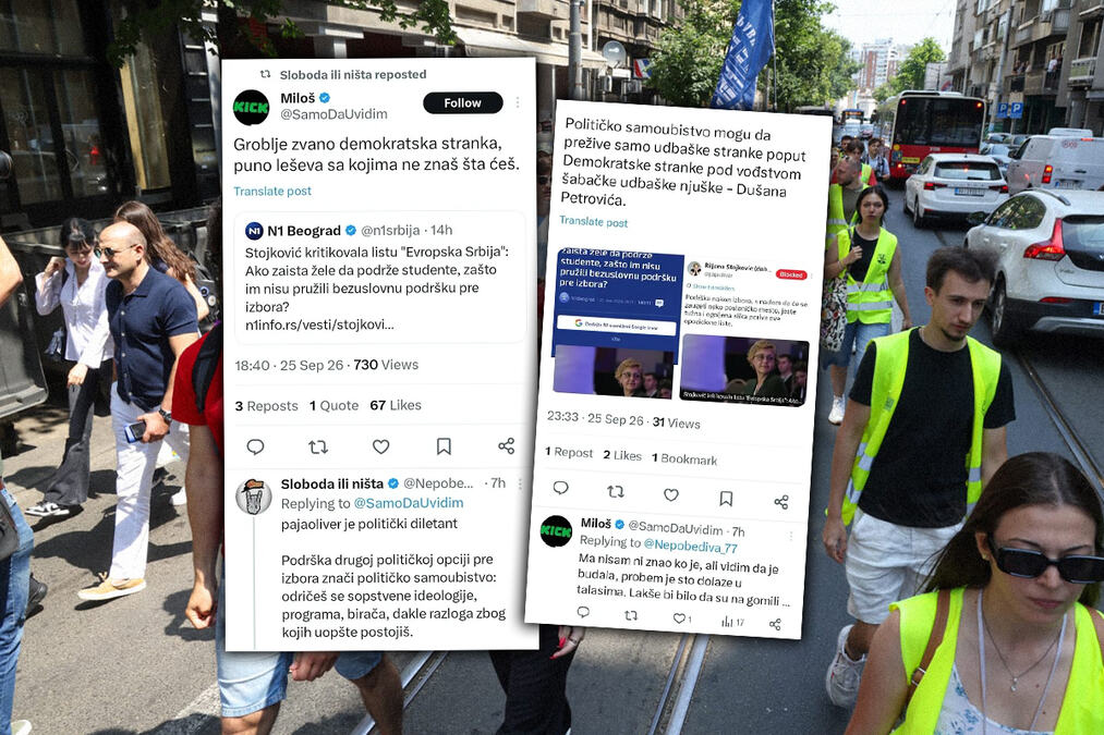BLOKADERI BRUTALNO ISMEVAJU I PONIŽAVAJU OPOZICIJU Od Aleksića prave lakrdiju, za demokrate tvrde da su "groblje leševa"! Otpisuju ih kao političke diletante