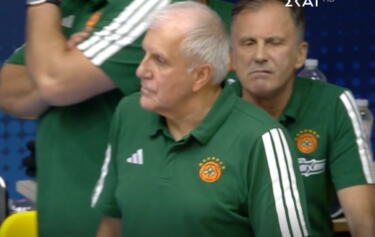 OBRADOVIĆ U NEVERICI! Čedi Osman LUDOM TROJKOM UZ ZVUK SIRENE srušio Panatinaikos! Pogledajte kao je Željko reagovao! (VIDEO)