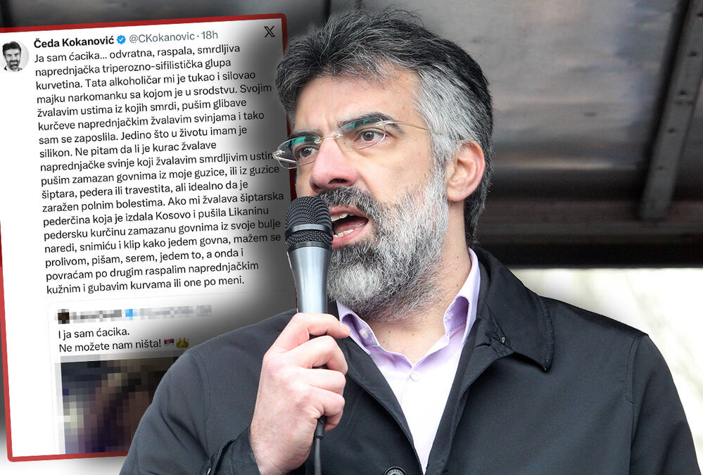 UZNEMIRUJUĆE, OVAKO BLOKADERI MRZE I VREĐAJU MAJKE, BAKE, SESTRE, ĆERKE Jeziv i zaprepašćujući rečnik Kokanovića upućen ženama, ovo nas čeka 26. oktobra?