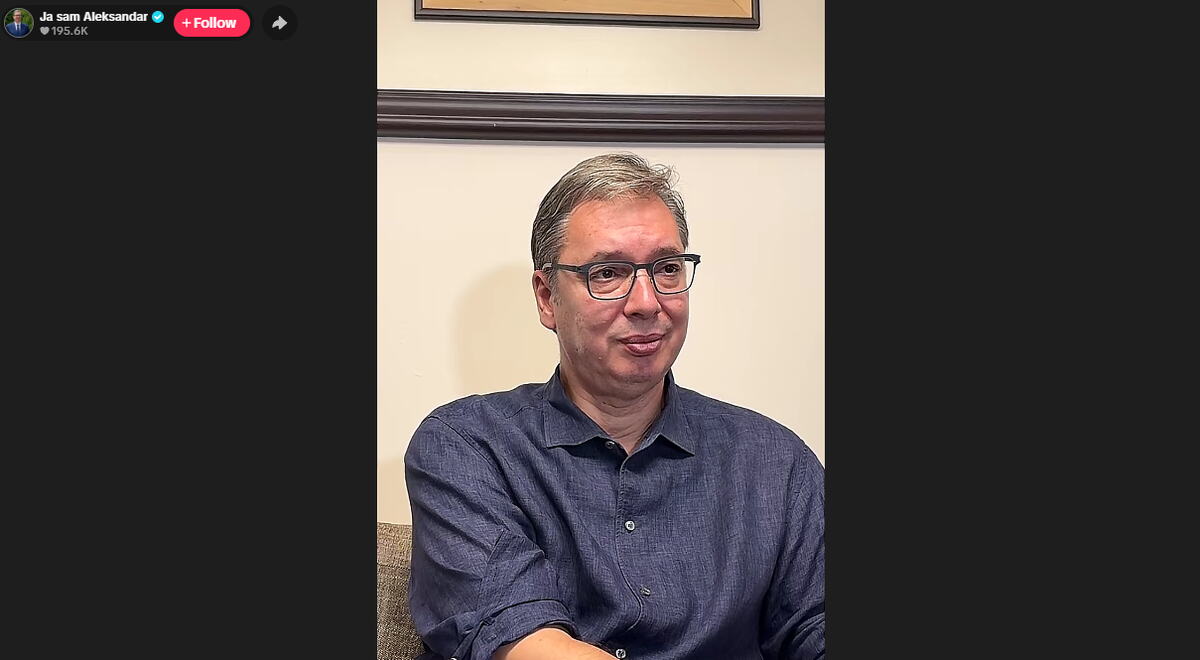 "POBEDIĆEMO IH I NA IZLAZNOST OD 80 POSTO" Vučić se obratio na TikToku i Fejsbuku: "Neće biti saopštavanja rezultata izbora, mi ne žurimo s tim, već sabiramo glasove"