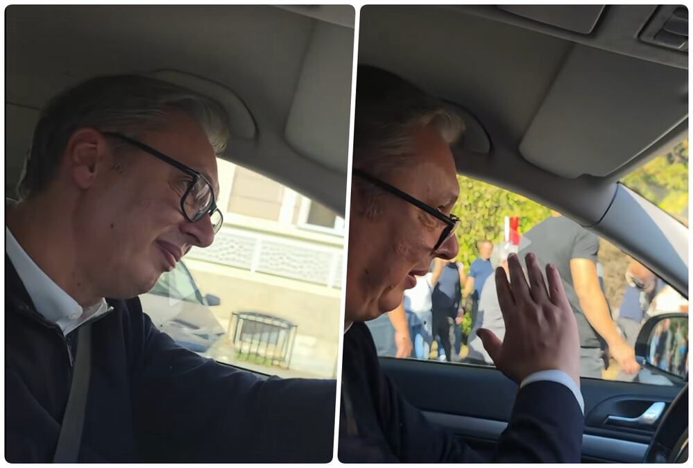 Vučić o incidentu sa Šapićem: Iako je provokacija, morao je da se skloni