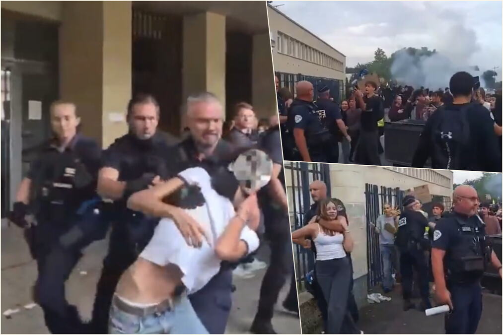 Domaćin u Srbiji najurio blokadere iz dvorišta, uz poruku „Znamo ko ste i šta ste“