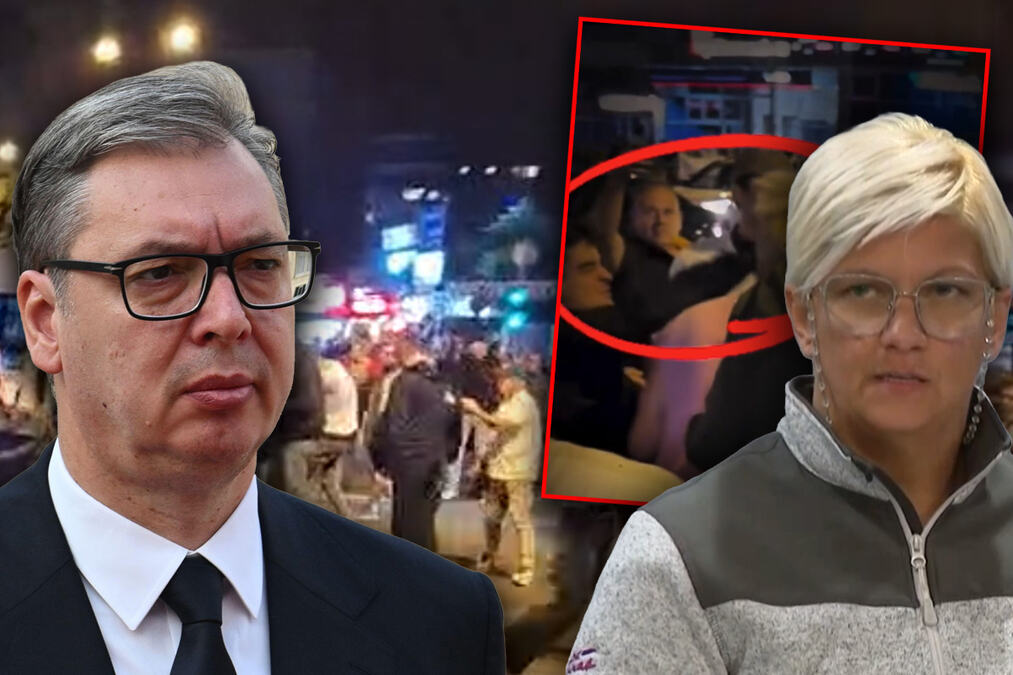 "SVE JE KRENULO OD SRDANOVIĆA" Pretučena Ljiljana Cvjetković (SNS) ispričala kako je sinoć došlo do incidenta u Novom Sadu: Osetila sam snažan udarac u glavu