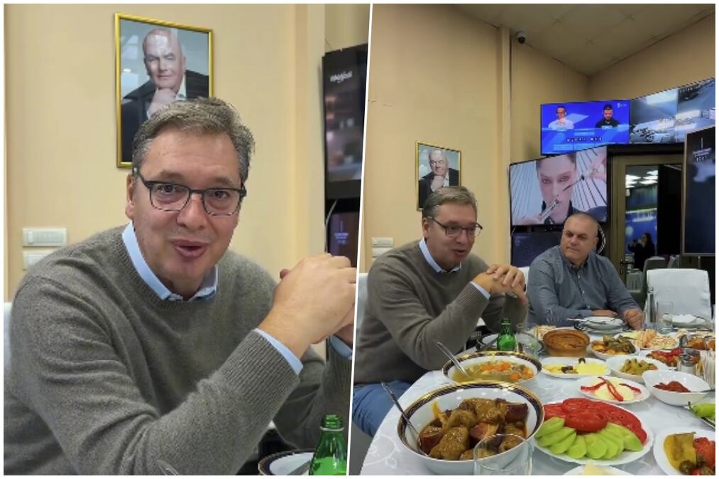 Vučić u poseti porodici Dragana Markovića Palme
