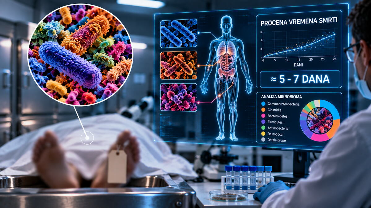 AI sada pokušava da utvrdi koliko je dugo čovek mrtav: Odgovor traži u bakterijama na telu