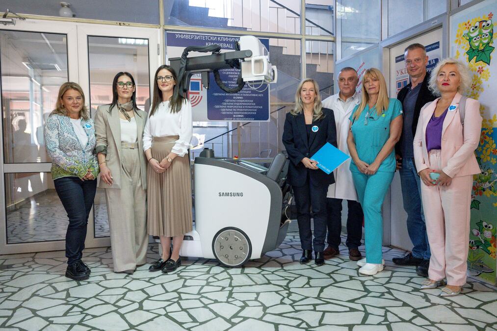 Mobilni rendgen vredan 12 miliona dinara doniran Centru za neonatologiju u Kragujevcu