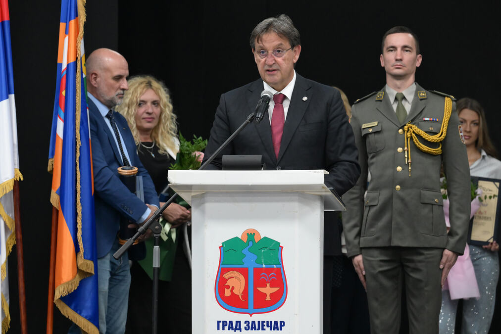 Gašić prisustvovao svečanoj akademiji povodom Dana Grada Zaječara
