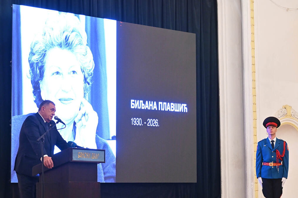 Sahranjena Biljana Plavšić, prisustvovali najviši zvaničnici Republike Srpske (FOTO)