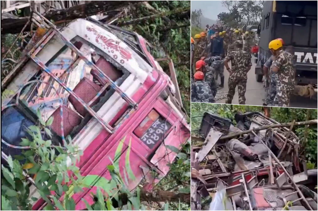 Školski autobus u Nepalu sleteo s puta: petoro mrtvih, 14 povređenih