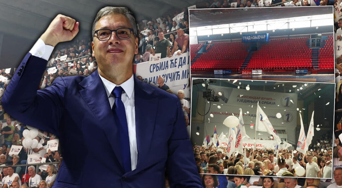 Vučić pozvao građane na skup u Zaječaru: „Vidimo se u 18 časova“