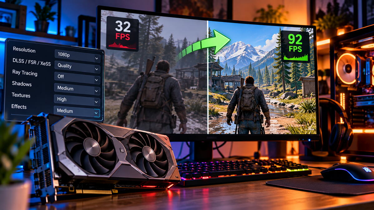 Ne bacajte novac na novu grafičku pre nego što probate ovo: Nekoliko promena može da donese više FPS-a