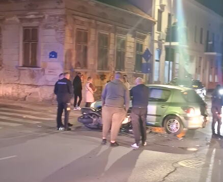 SAOBRAĆAJNA NEZGODA U VRŠCU! Tinejdžer (16) povređen u sudaru, Hitna i policija odmah izašli na teren! (VIDEO)