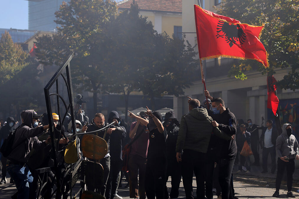 POTVRDA IZ TIRANE! Albanski demonstrant: U sprezi smo sa "studentskom listom" u Srbiji