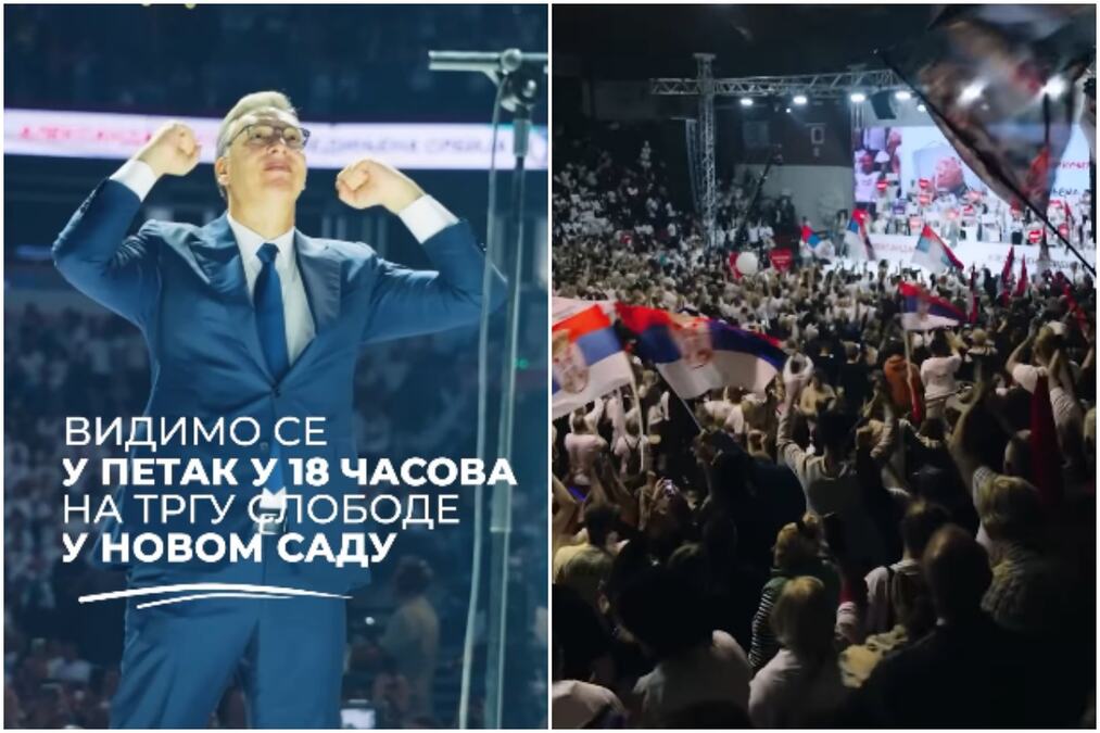 Vučić pozvao na skup u Novom Sadu; protest podrške Nova.rs