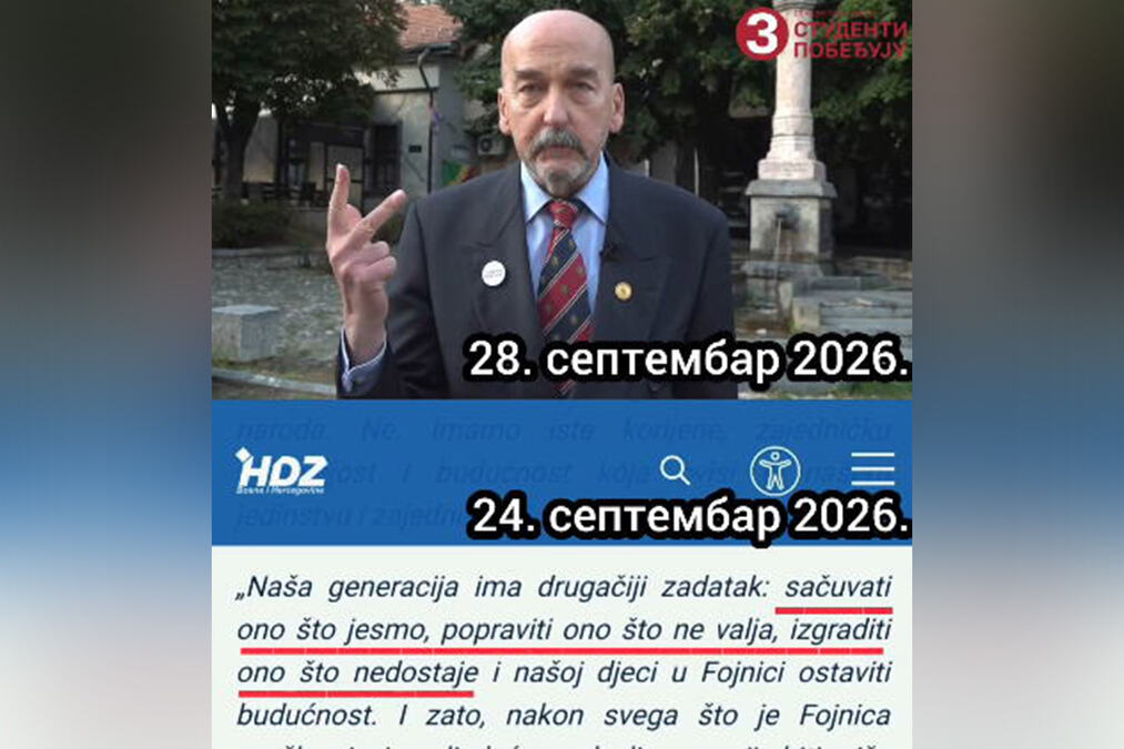 STUDENTSKA LISTA PONOVO U AKCIJI COPY-PASTE Kopirali Milov slogan, spot PSG, pa sad i izjavu Plenkovićevog HDZ-a: I to su umni ljudi koje smo čekali kao mesije?